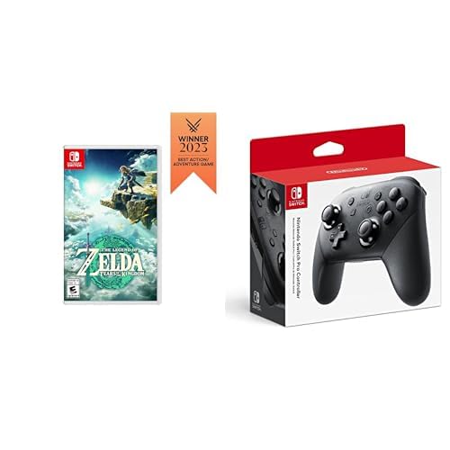 Nintendo Switch Pro Controller Bundle F8590