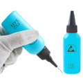 60ML Plastic Squeeze Bottle Needle Tip Antistatic Solvent Bottle Blue R2677