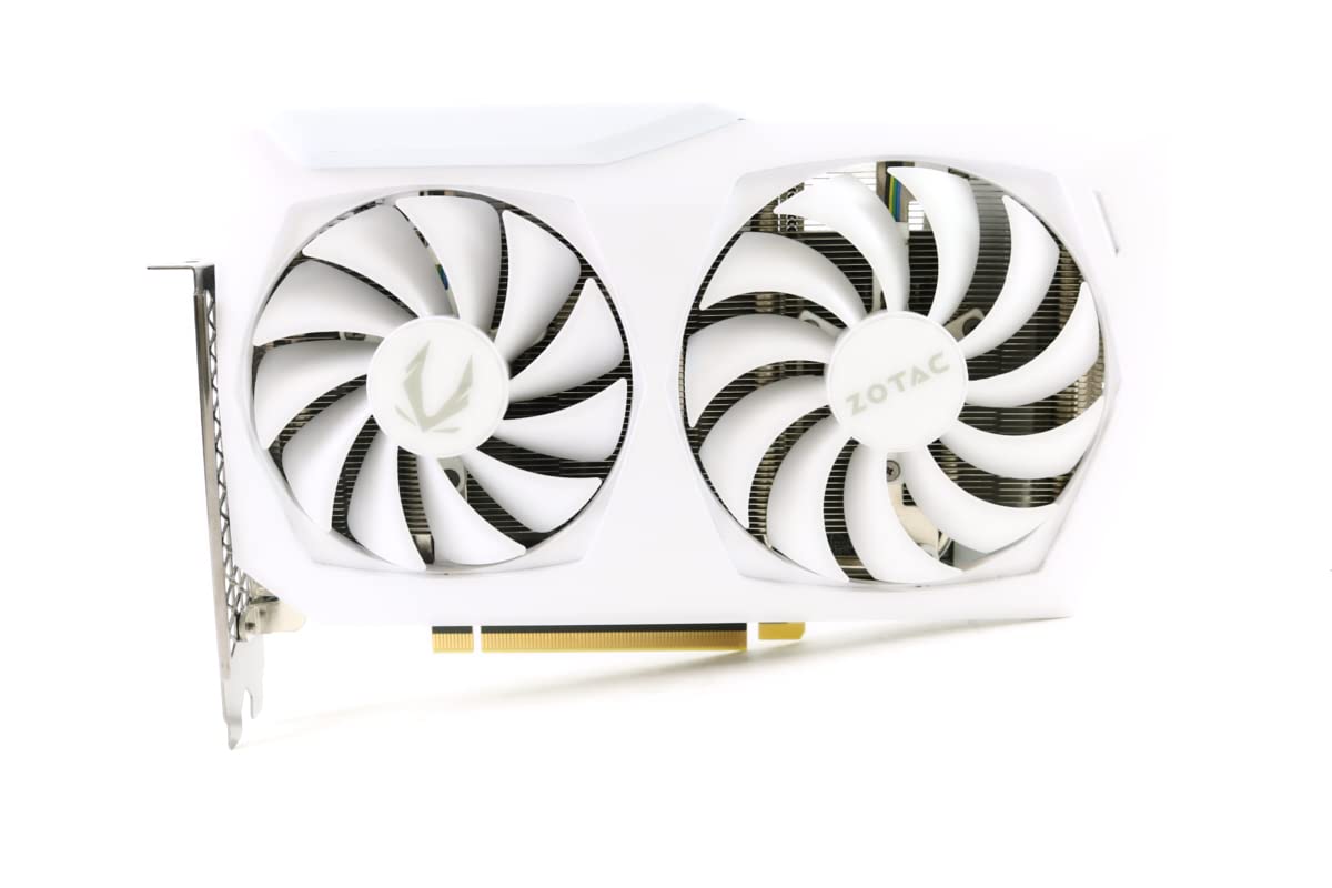 White 8GB GDDR6 256-bit PCIE 4.0 Gaming Graphics Card K33033
