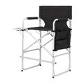 26" Tall Black Folding Directors Chair Z42770