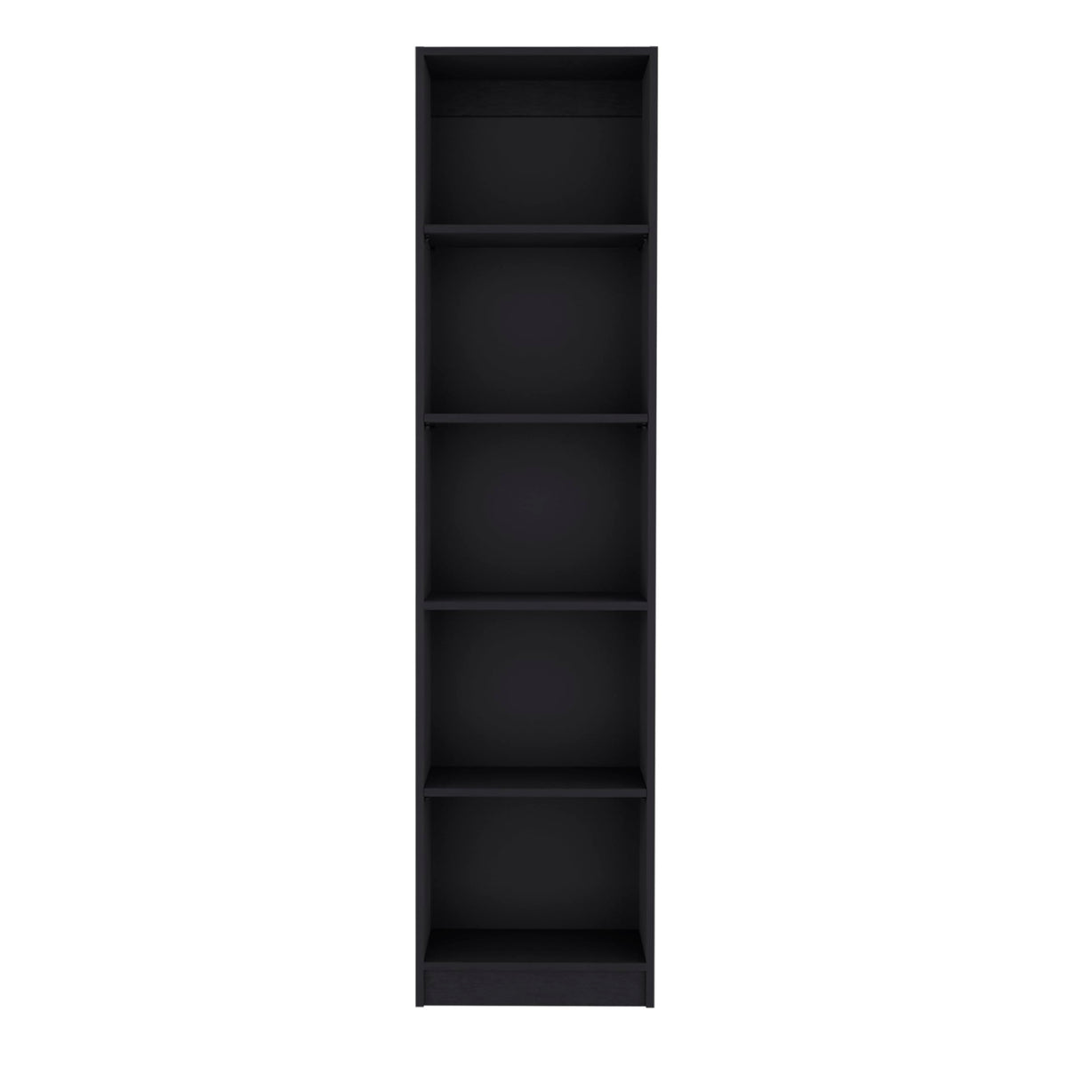 5 Tier Black Bookshelf O114158