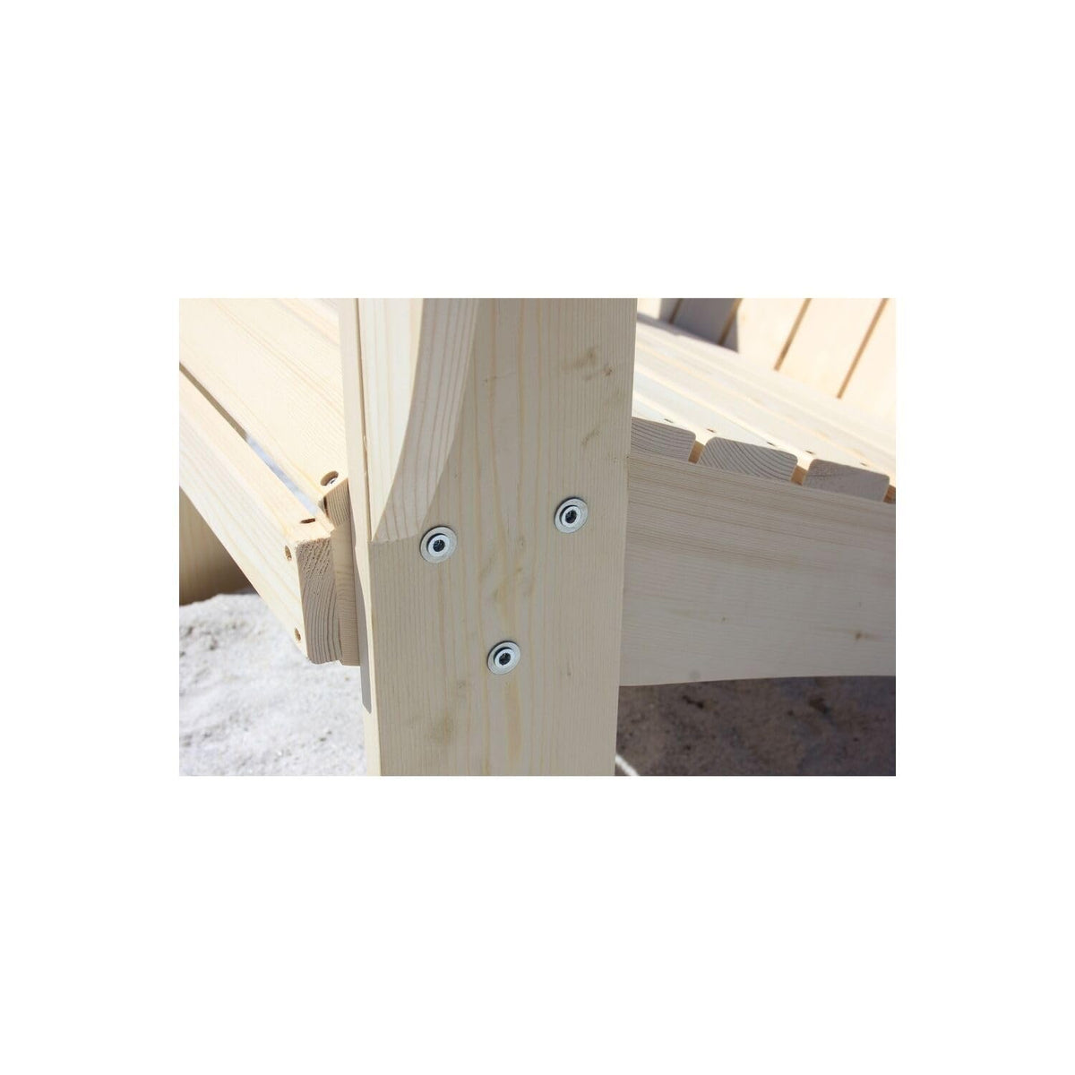 Adirondack Chair with Table & Bottle Opener Solid Cedar Wood B6376