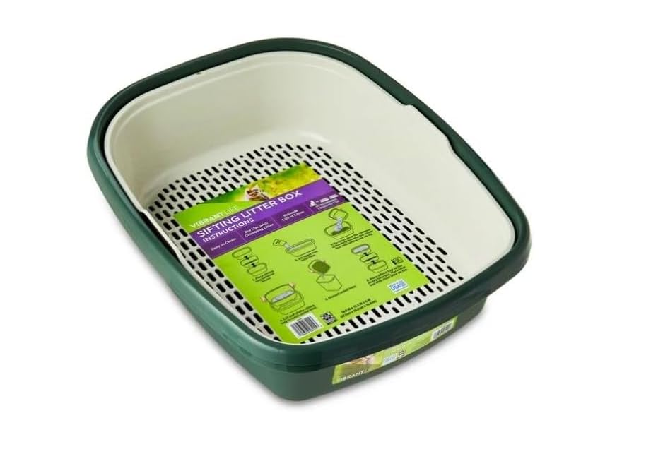 Sifting Cat Litter Box 3-Piece Set H351111