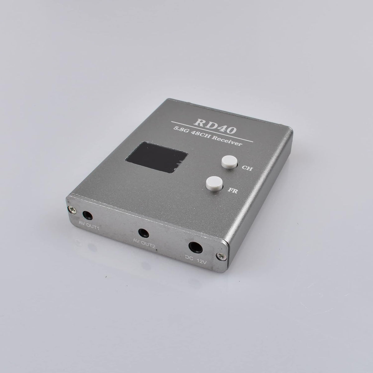 5.8GHZ 48Channel RD40 Raceband Dual Diversity Receiver with A/V and Power Cables D82417