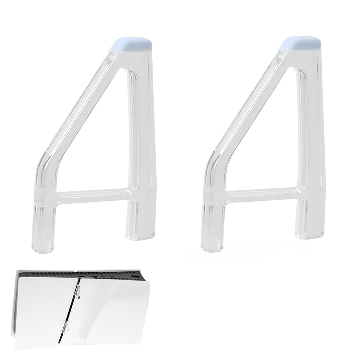 Stand for Ps5 Slim, Cooling Feet, Horizontal Placement Bracket Holder P1305