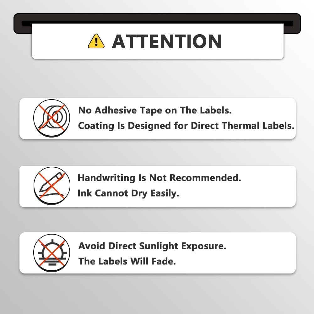 4" x 6" Large Shipping Labels I566