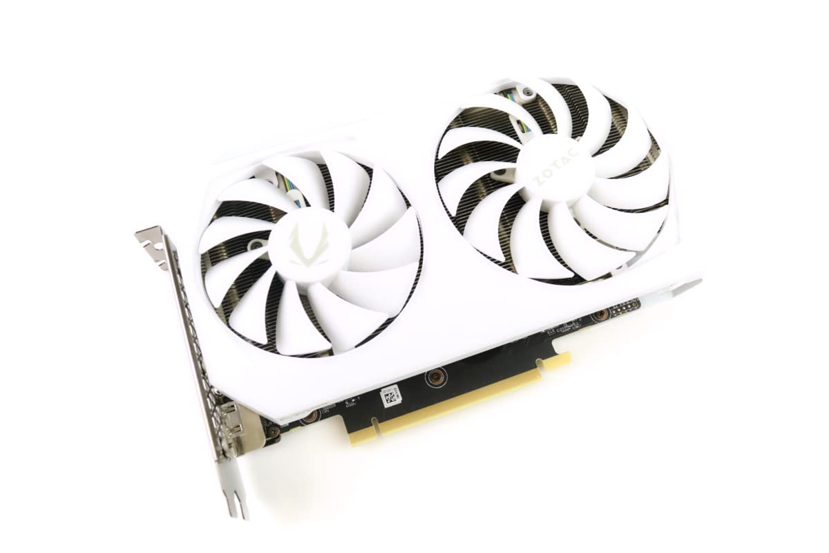 White 8GB GDDR6 256-bit PCIE 4.0 Gaming Graphics Card K33033