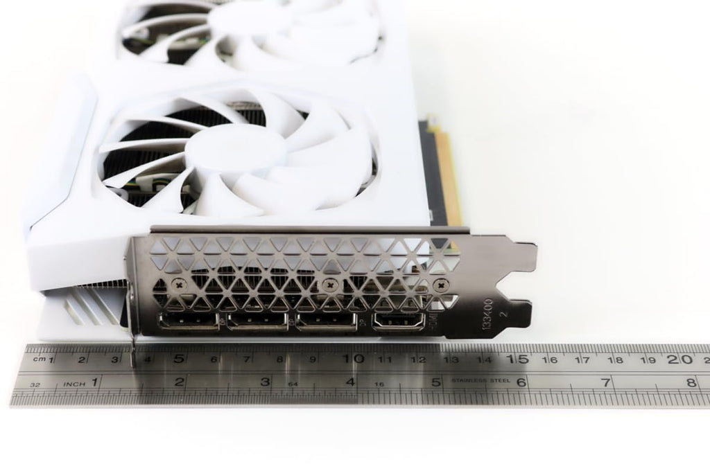 White 8GB GDDR6 256-bit PCIE 4.0 Gaming Graphics Card K33033