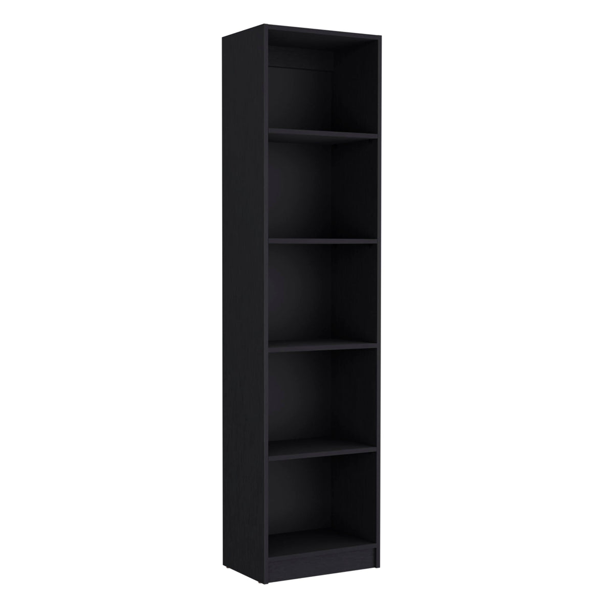 5 Tier Black Bookshelf O114158