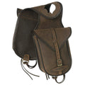 Brown Leather Saddle Horn Bag S403261