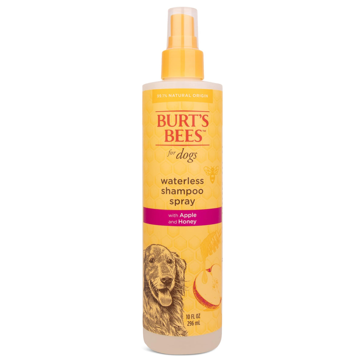 Waterless Shampoo Spray with Apple & Honey, 10 Fl Oz C325226