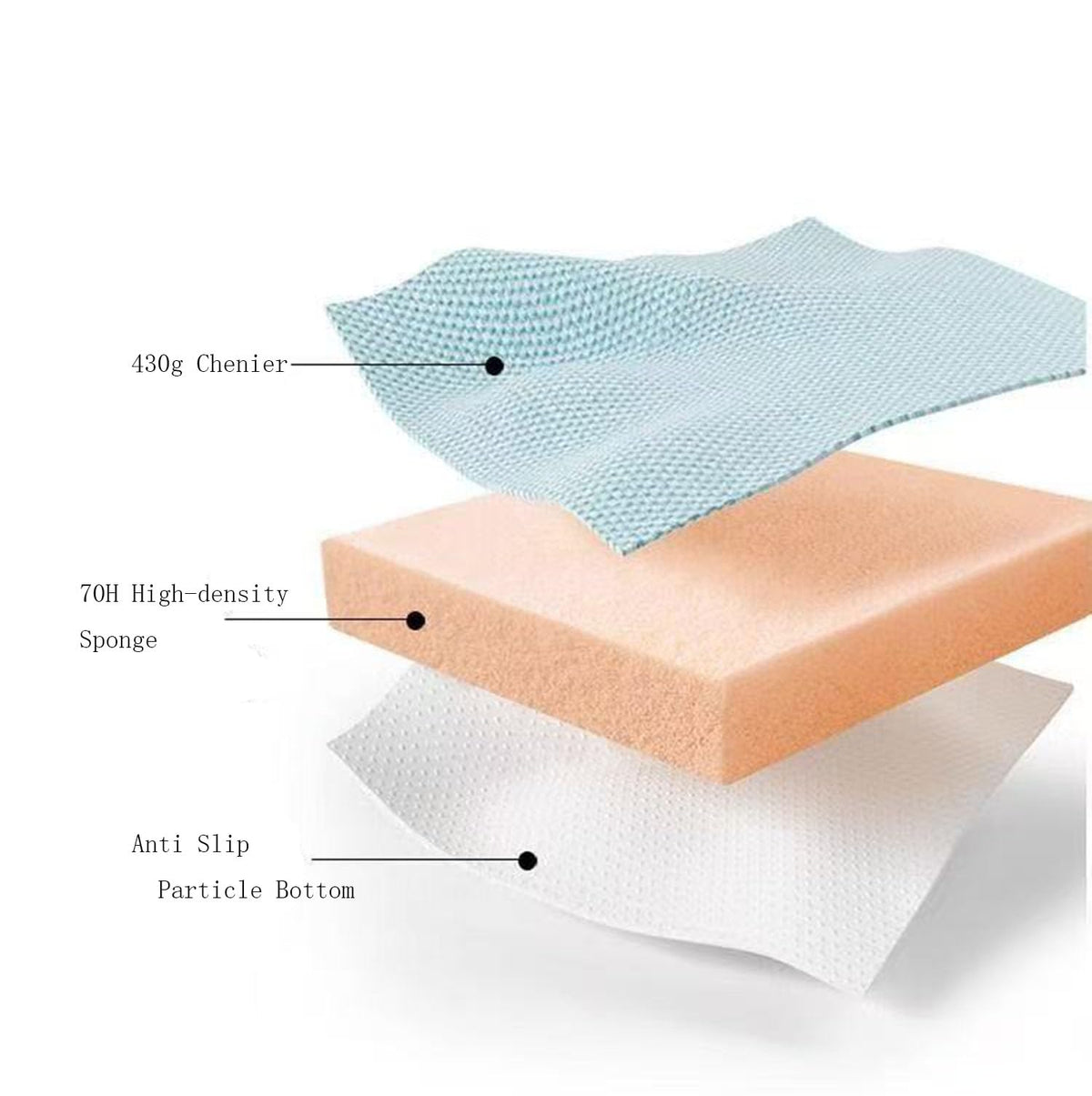 Rectangle Bench Stool Cushion 10x14 Inches Saddle Seat Cushion with Ties B3036