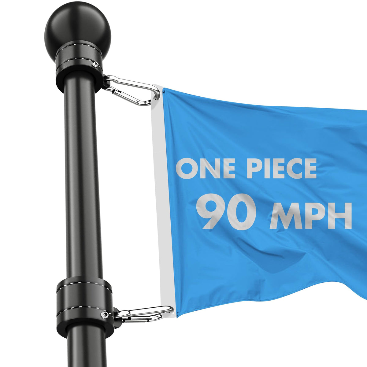 4.8FT Stainless Steel Flag Pole D153935