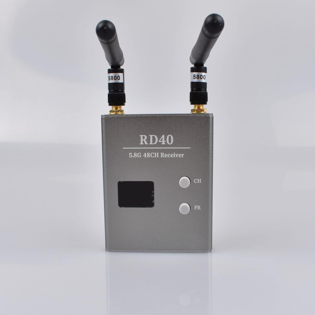 5.8GHZ 48Channel RD40 Raceband Dual Diversity Receiver with A/V and Power Cables D82417