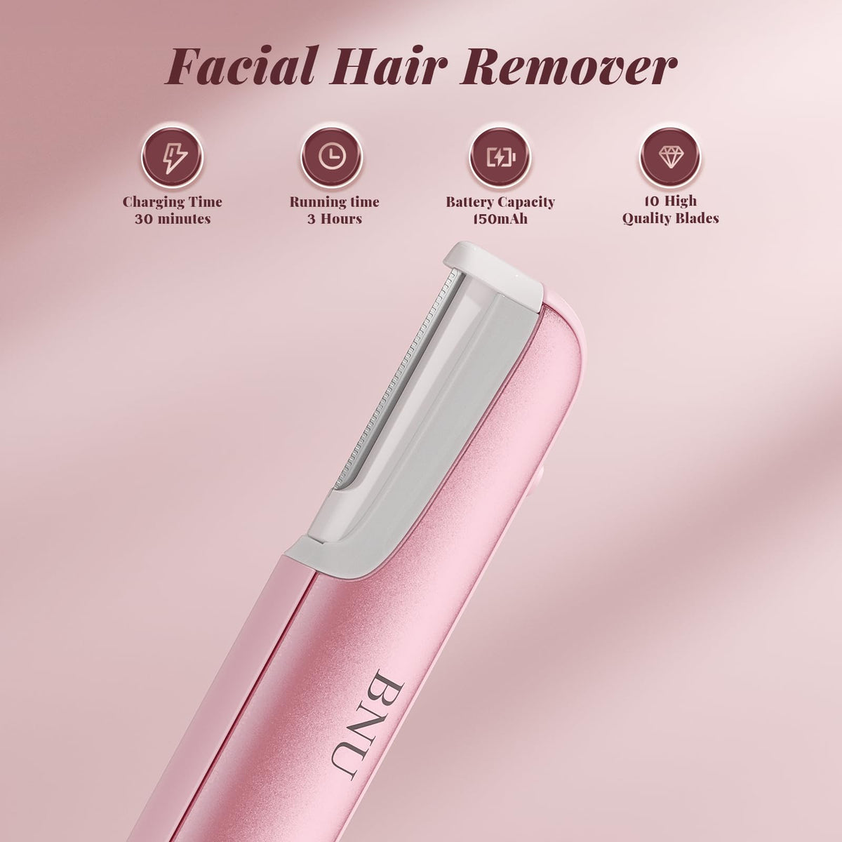 Pink Facial Razor S86005