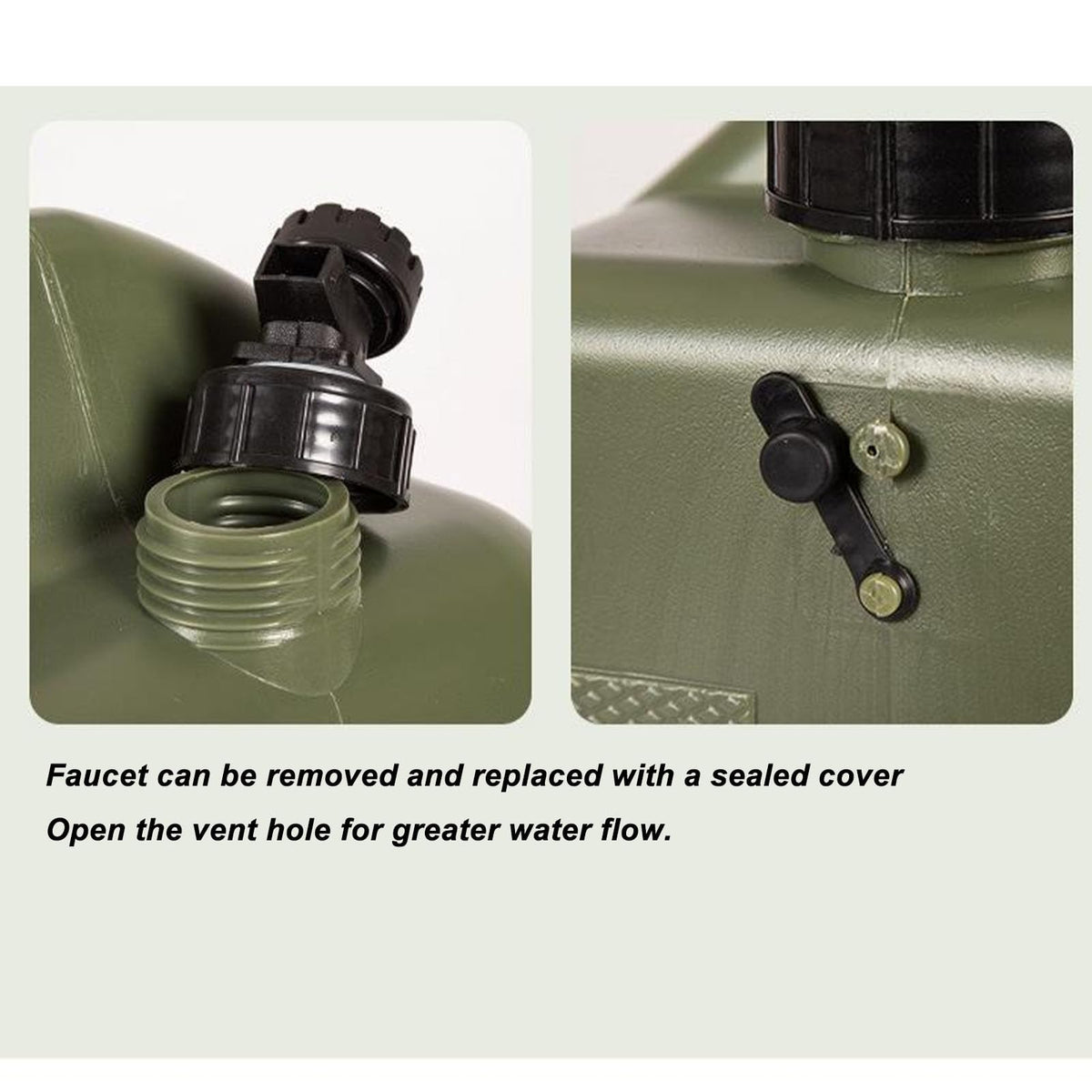 10L Portable Water Jug with Faucet P120982