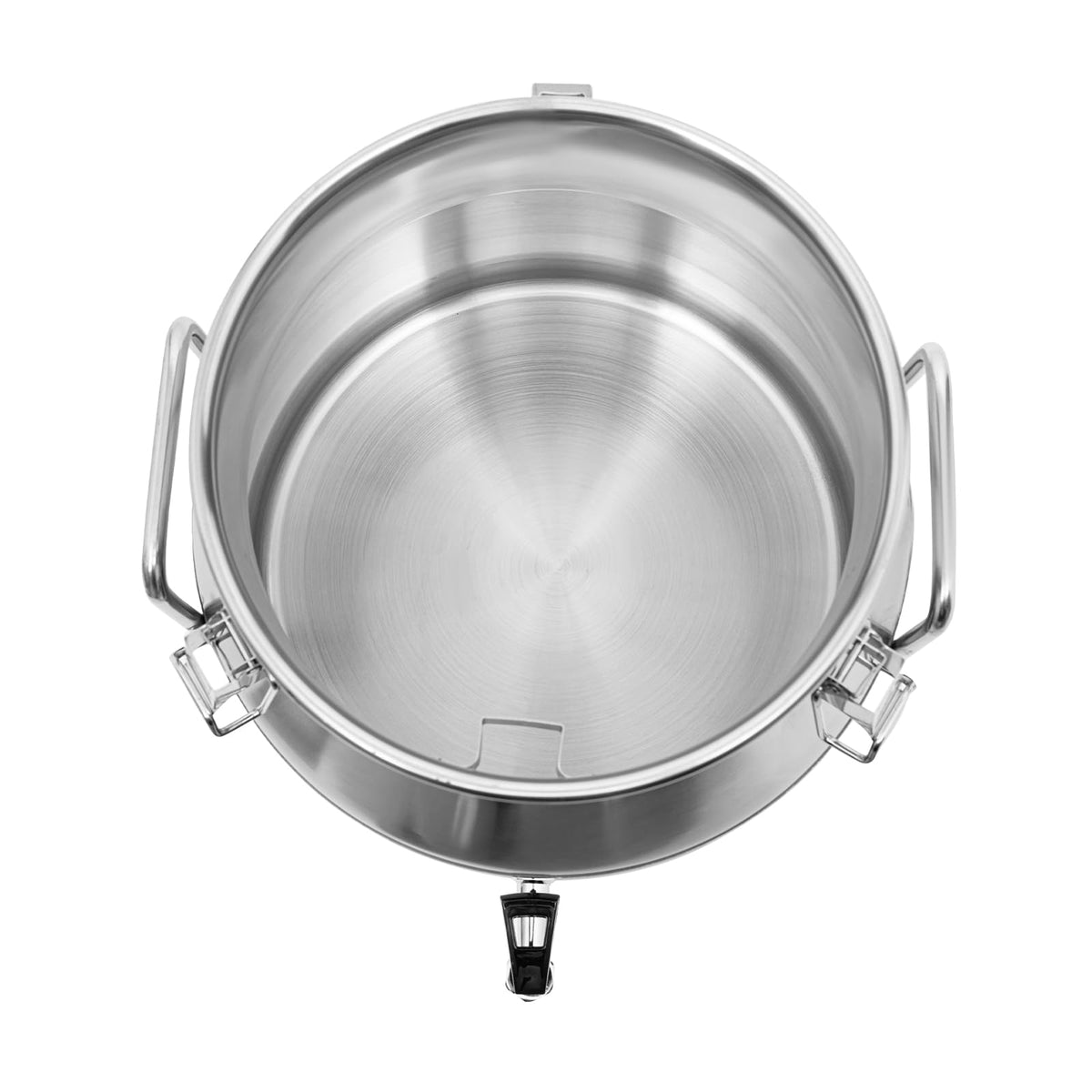 Stainless Steel Milk Can with Faucet, 20L Silicone Sealed Lid A3993