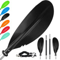 Adjustable 4 Piece Kayak Paddles with Paddle Leash D2218