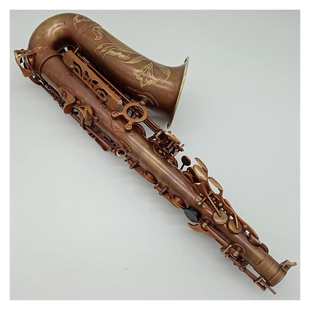 Antique Copper E-Flat Alto Saxophone P4595