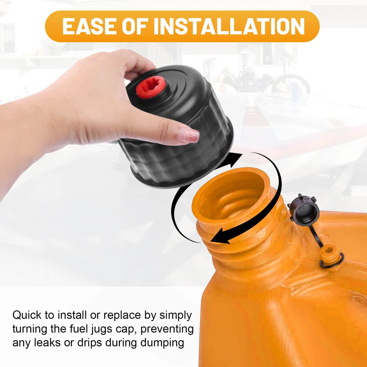 Replacement Cap & Hose Kit with Bender L683188