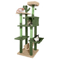 70-Inch Multi-Level Cat Tree with Plush Perch M609