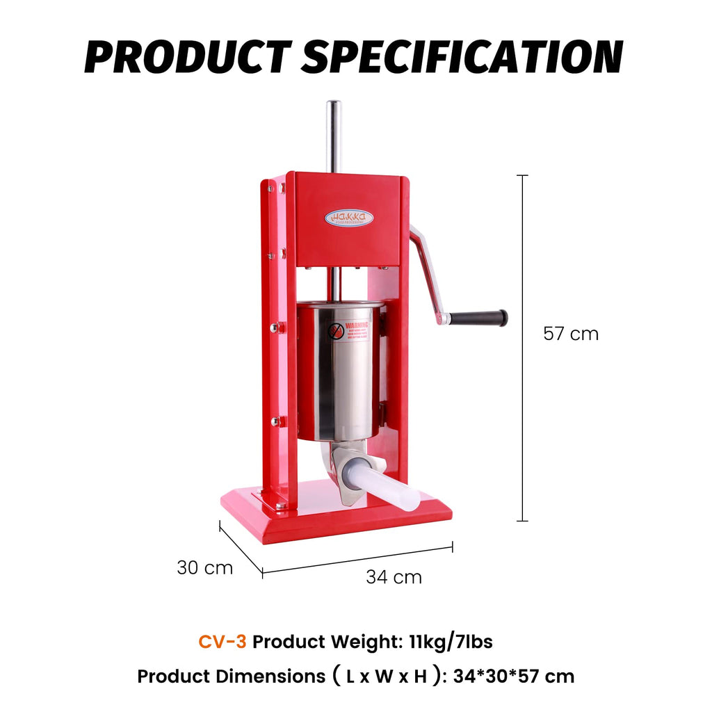 Stainless Steel Vertical Sausage Stuffer R6064