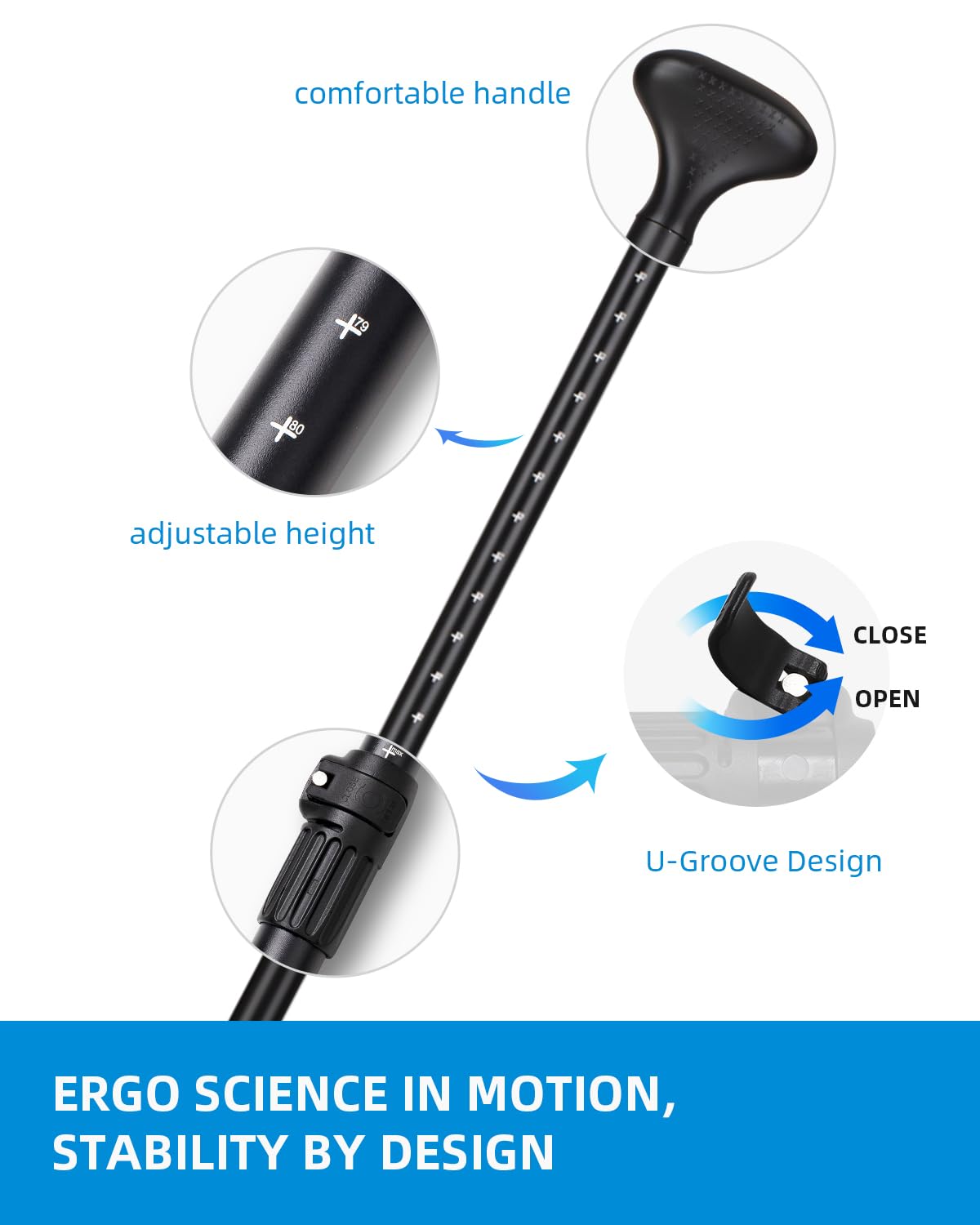 Adjustable Aluminum Alloy SUP Paddle N870398