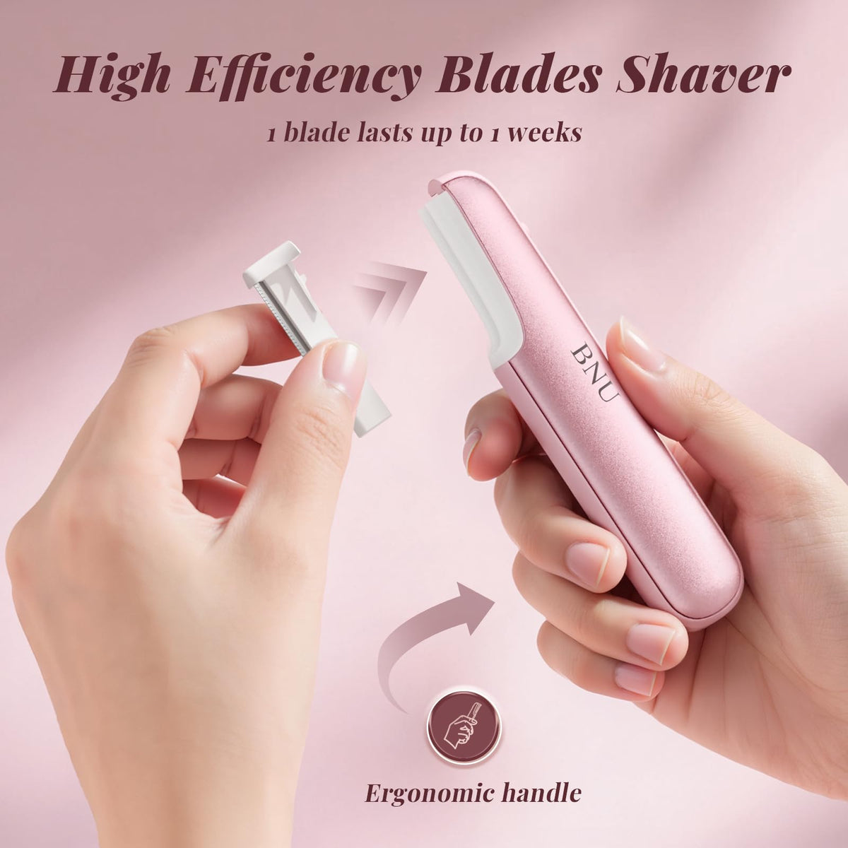 Pink Facial Razor S86005