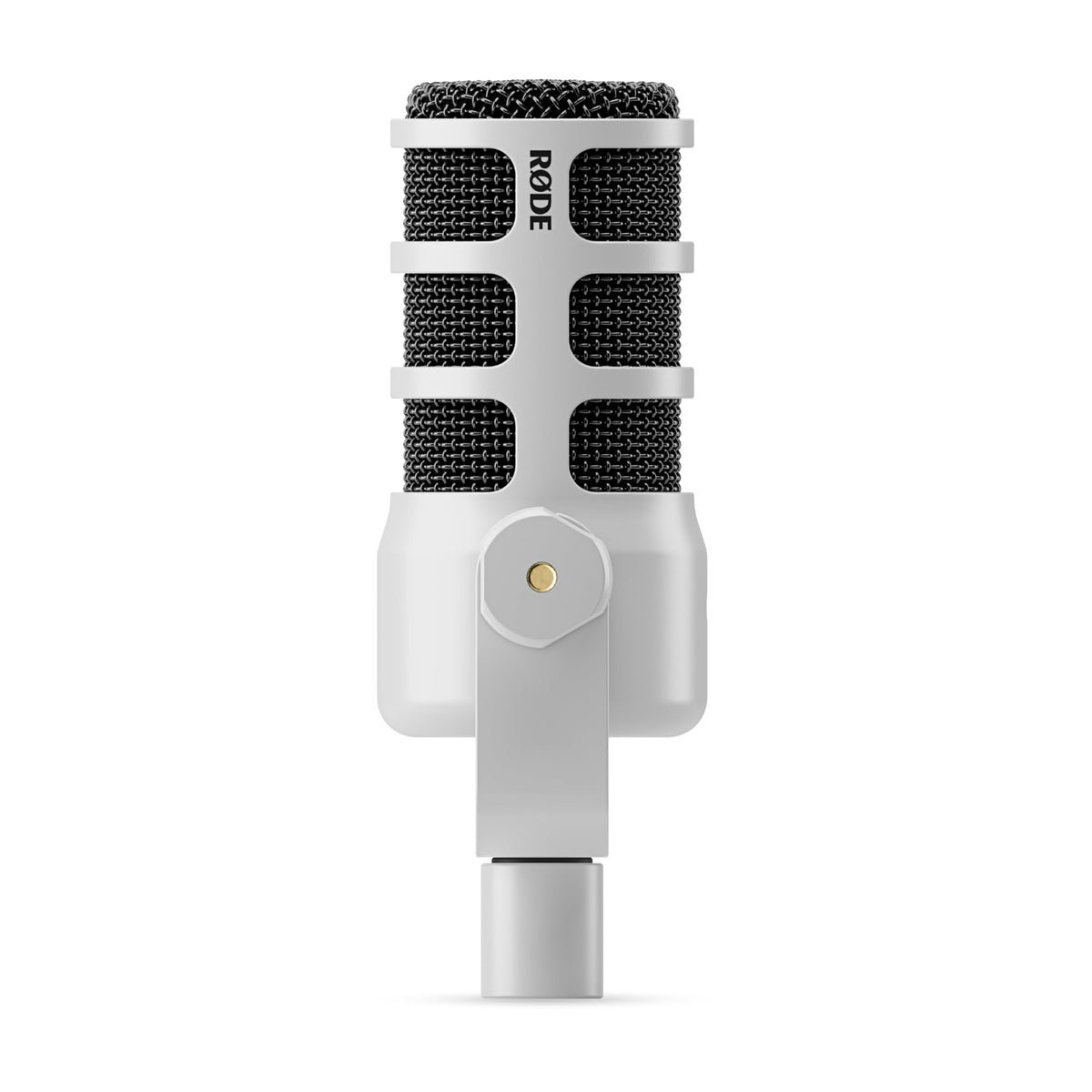 White Cardioid Dynamic Broadcast Microphone with XLR Cable P5244