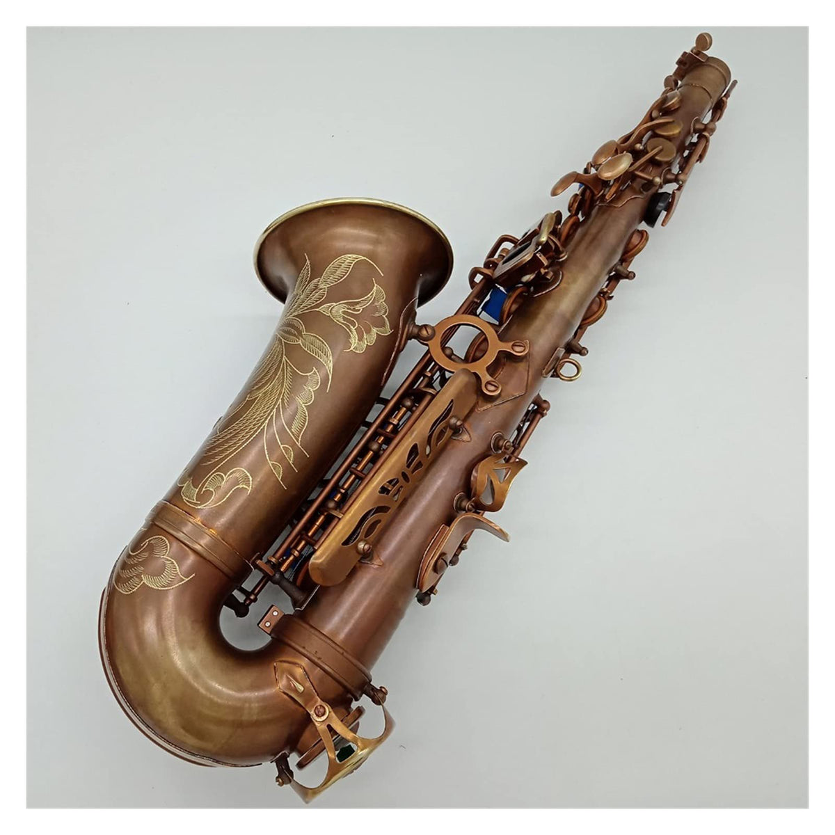 Antique Copper E-Flat Alto Saxophone P4595
