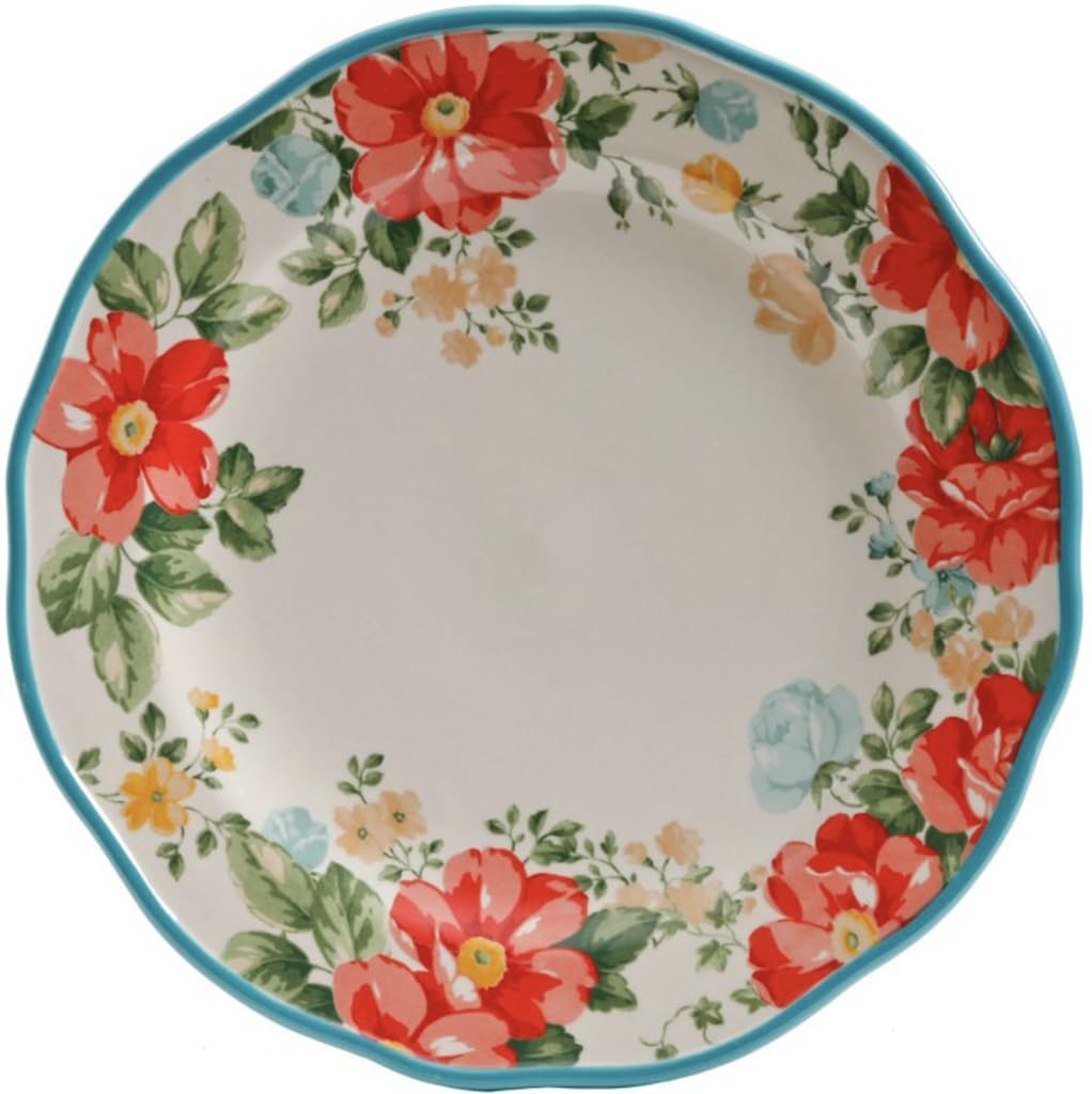 12-Piece Teal Dinnerware Set O39979
