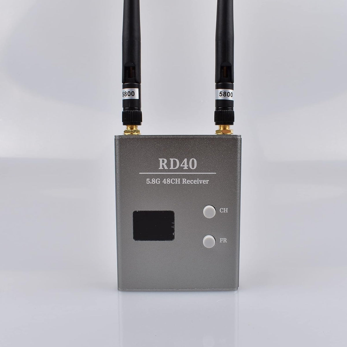 5.8GHZ 48Channel RD40 Raceband Dual Diversity Receiver with A/V and Power Cables D82417