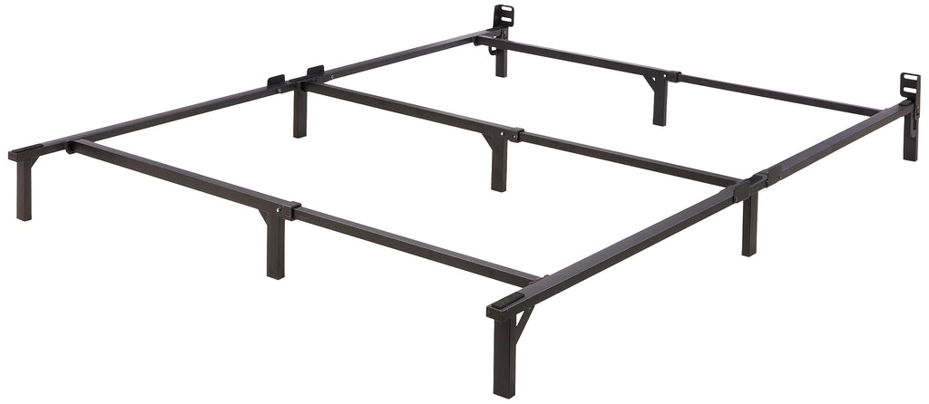 Queen Size Black Metal Bed Frame L925325