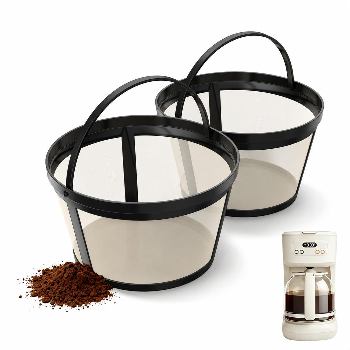 2 Pack Reusable Coffee Filters G8650