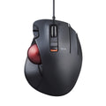 Wired Ergonomic Thumb Control Trackball Mouse J75626