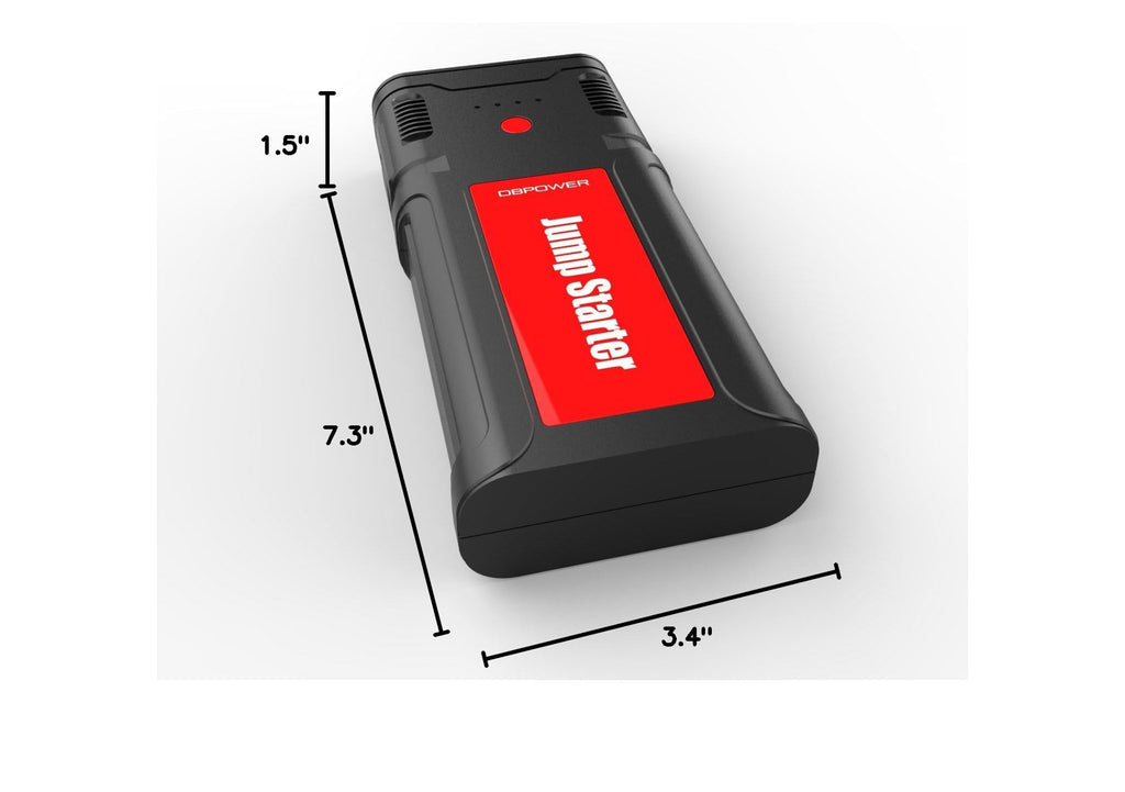 Portable 12V Car Jump Starter with Smart Clamp Cables F4500