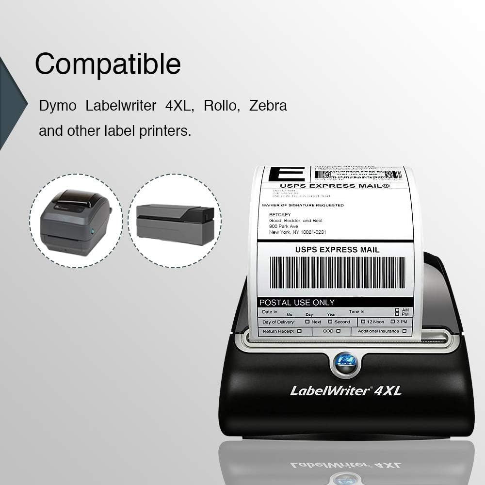4" x 6" Large Shipping Labels I566