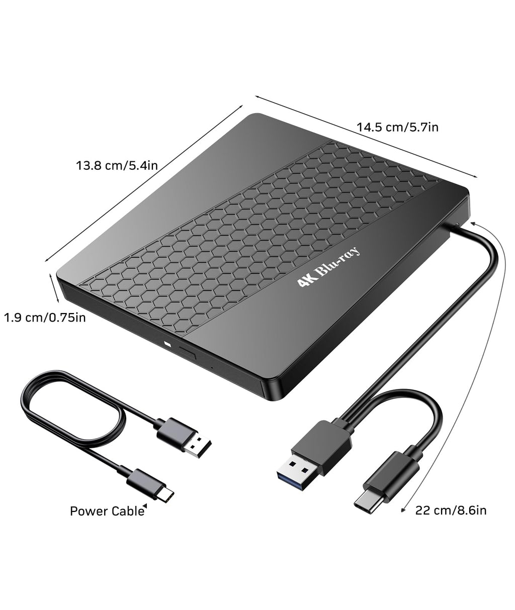 4k Blu Ray Drive with Carry Case O39745