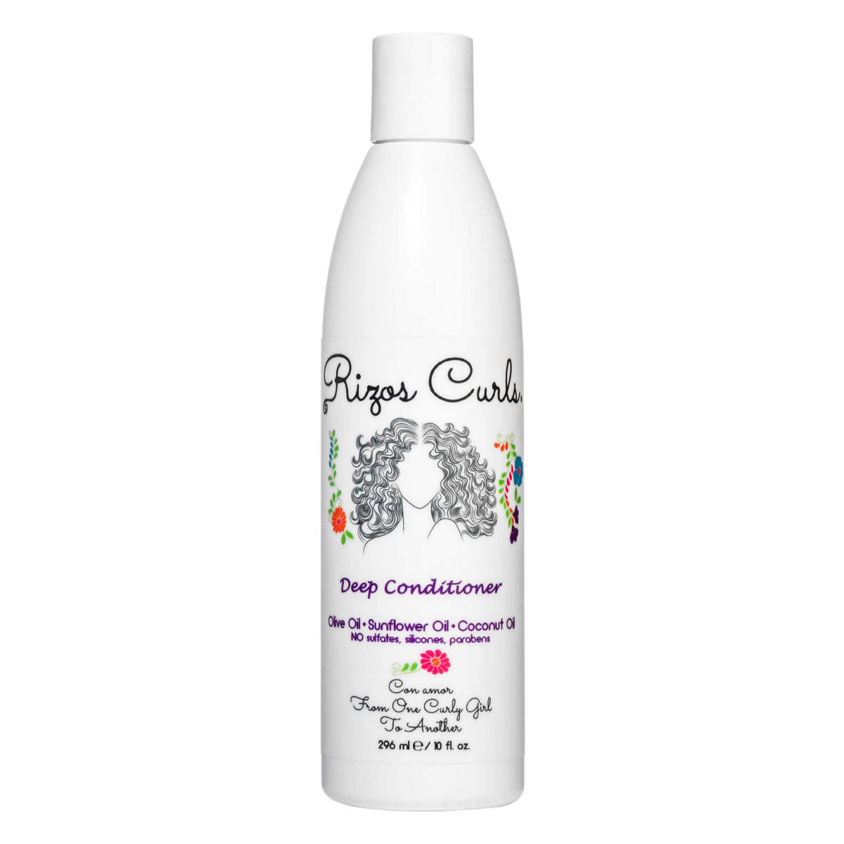 Deep Conditioner with Coconut Oil, Sunflower Oil & Shea Butter, 10 oz W348