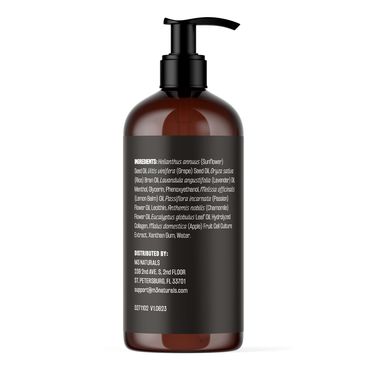 Lavender Collagen Massage Oil 16 Fl Oz F7848