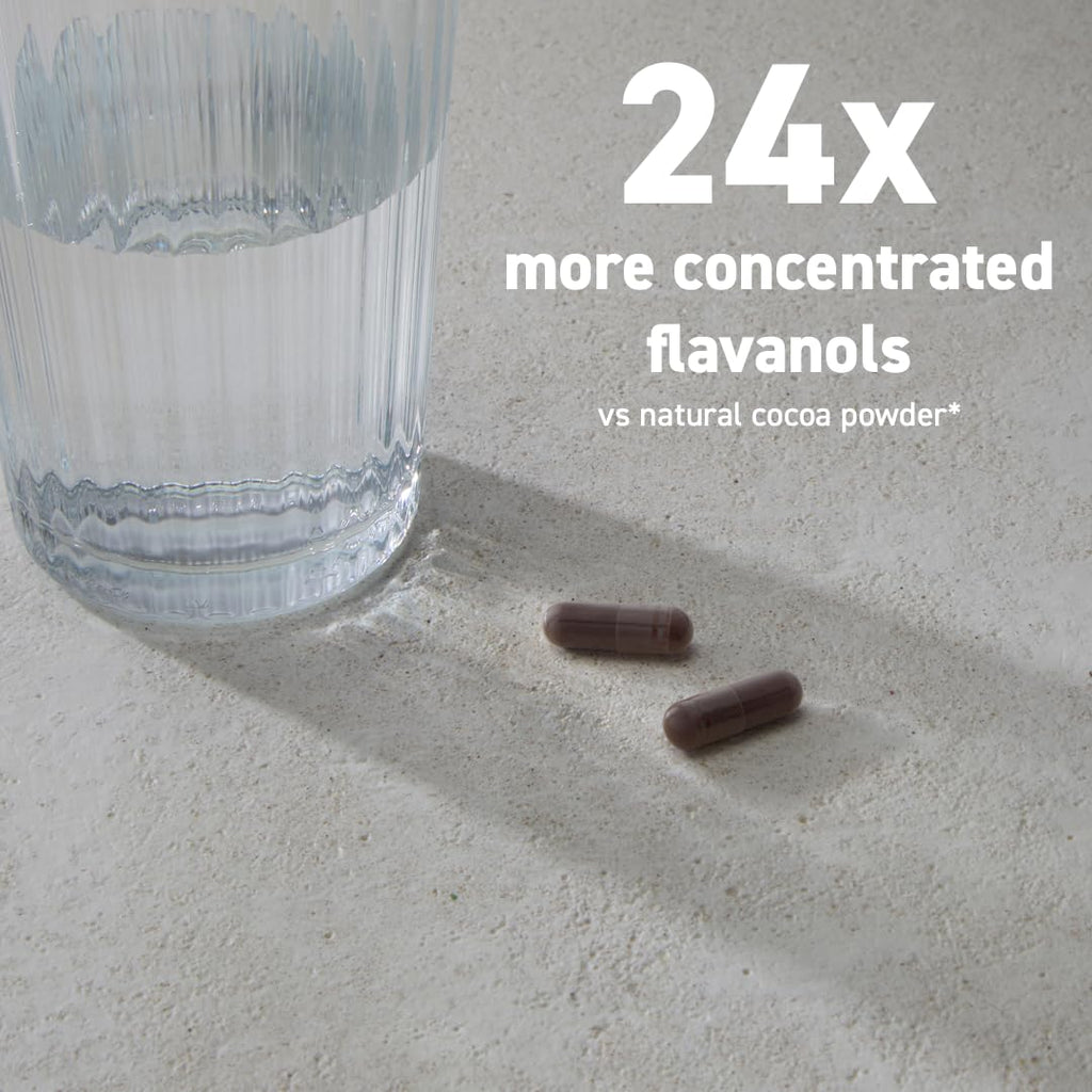 500mg High Flavanol Cocoa Supplement 60 Capsules V916