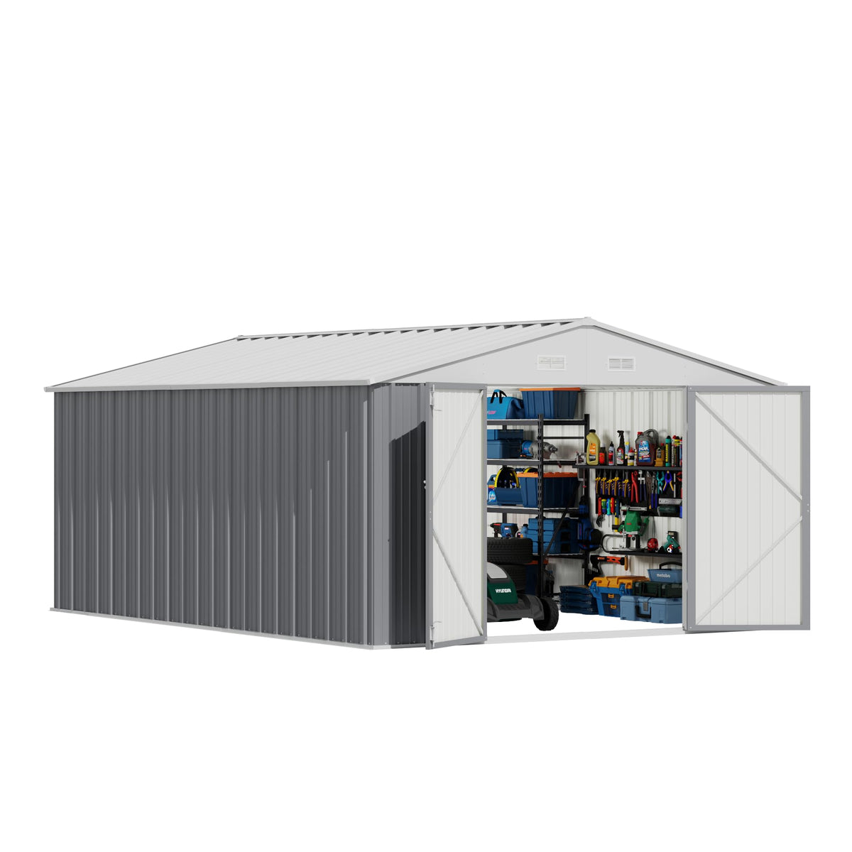10x14 FT Outdoor Storage Shed Q28657