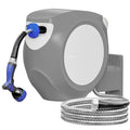 100 FT Stainless Steel Garden Hose Reel L6919