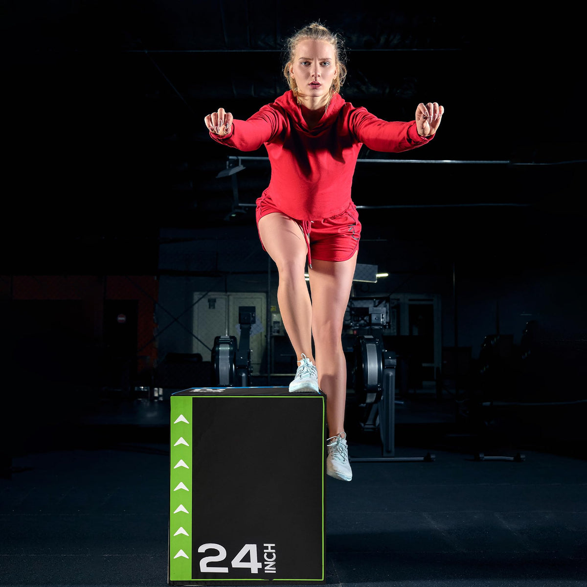 3-in-1 Foam Plyometric Jump Box B535