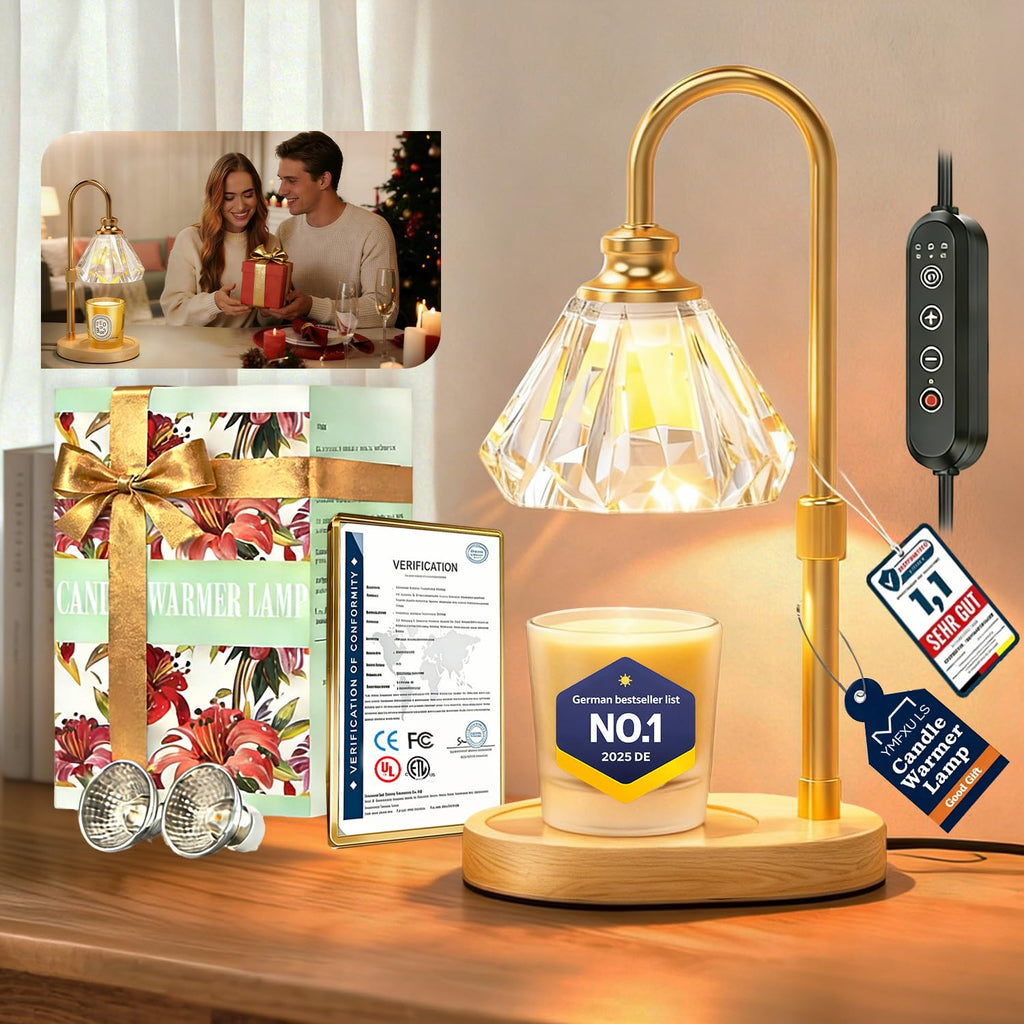 Dimmable Adjustable Candle Warmer Lamp with Timer G934485