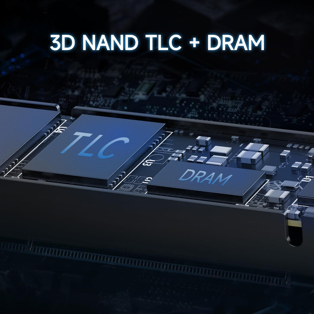 1TB NVMe M.2 SSD with Heatsink and DRAM J664
