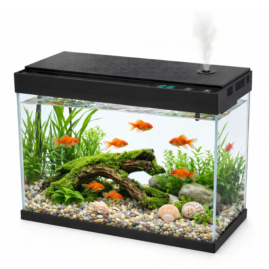 2.4 Gallon Desktop Betta Fish Tank Starter Kit Y6994