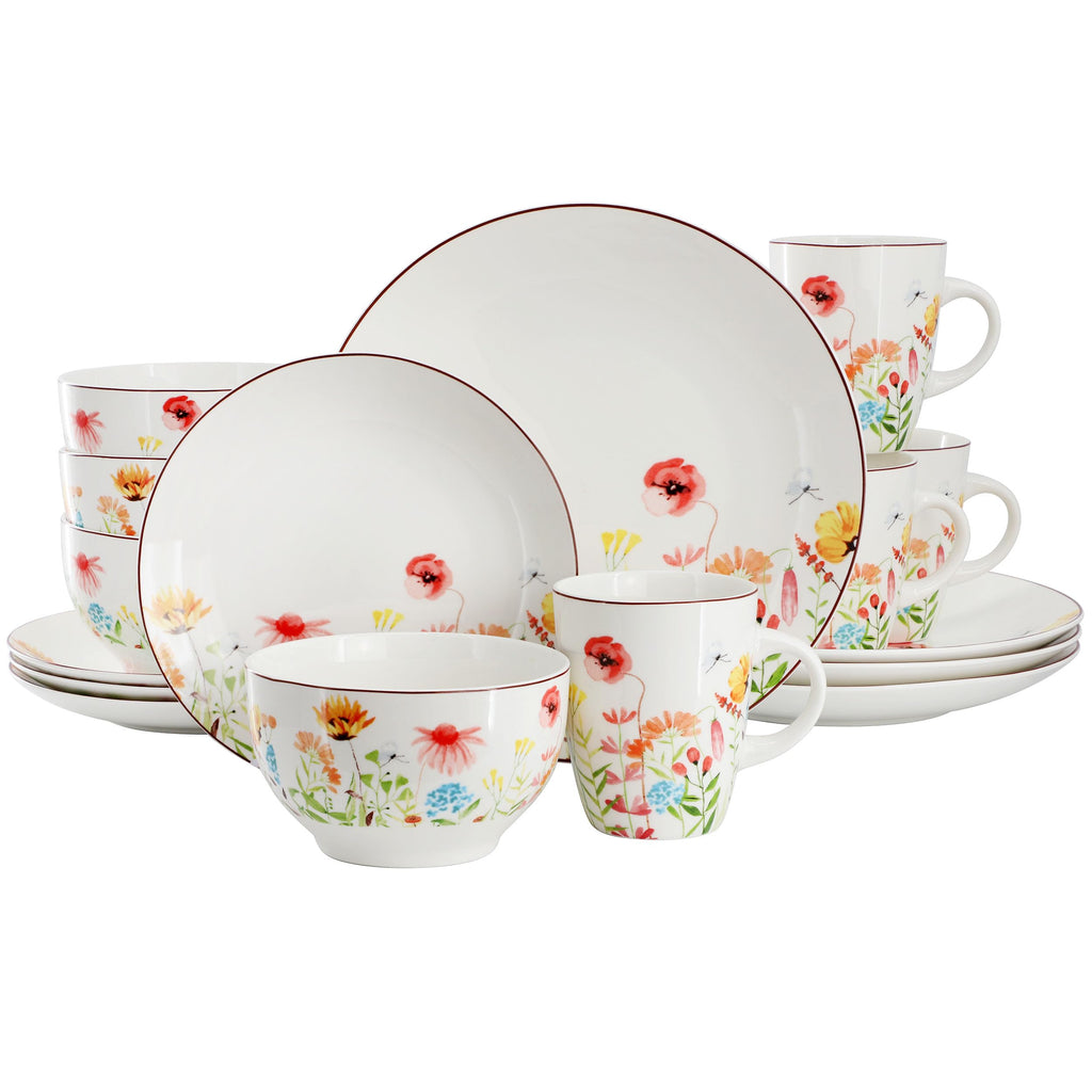 16 Piece Porcelain Dinnerware Set L469284