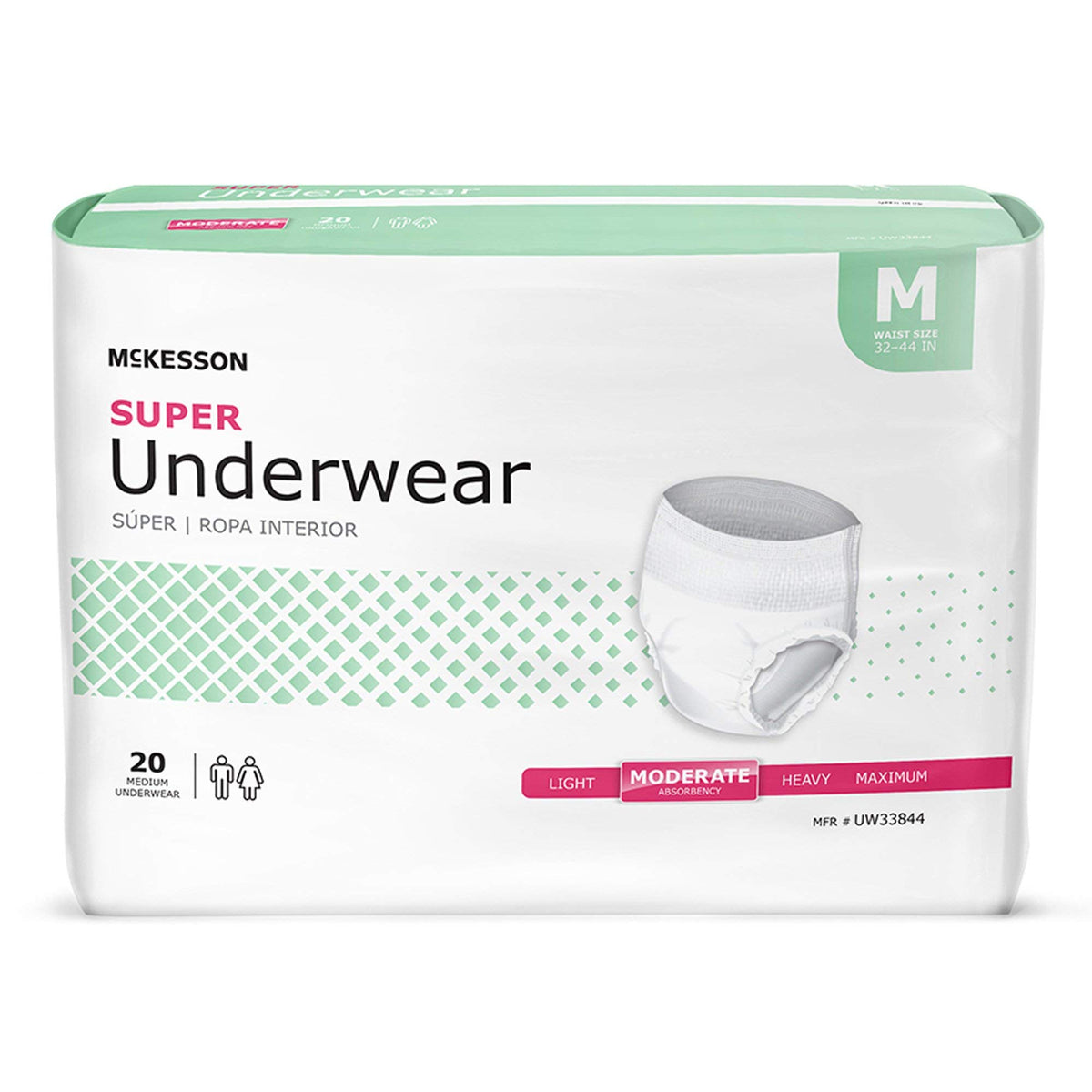 Medium 80 ct Incontinence Underwear T969