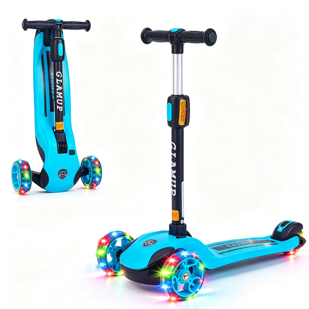 2-in-1 Folding 3 Wheel Kick Scooter T538